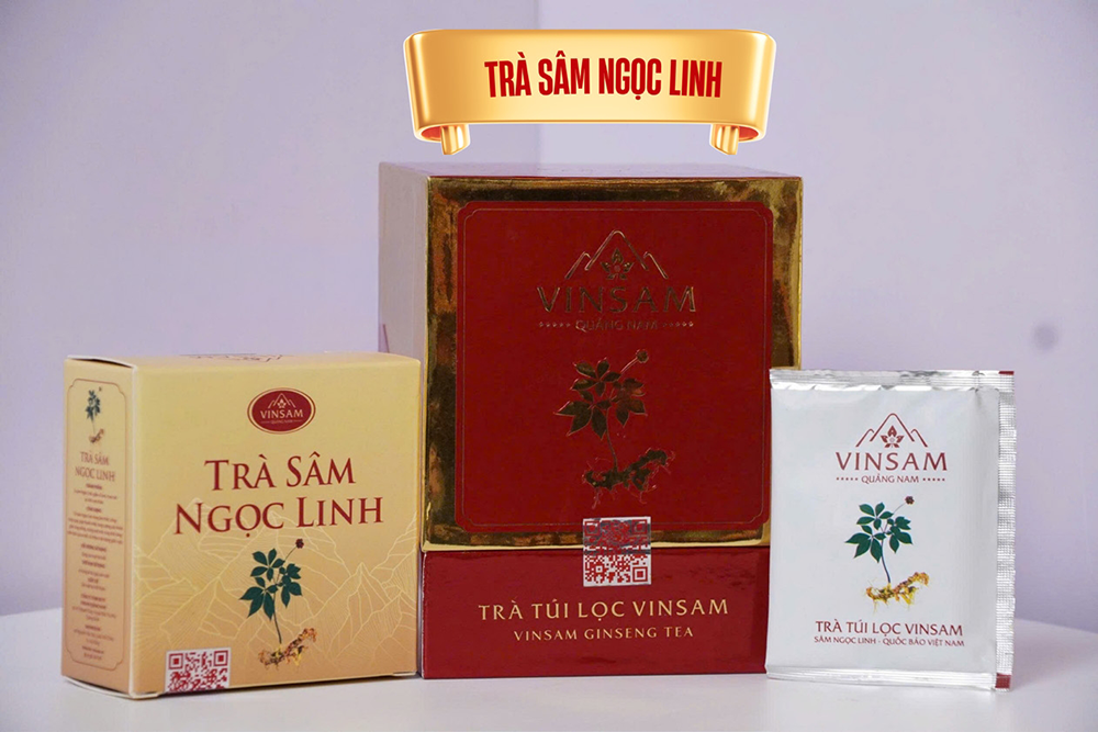 Trà sâm Ngọc Linh hộp 20 túi